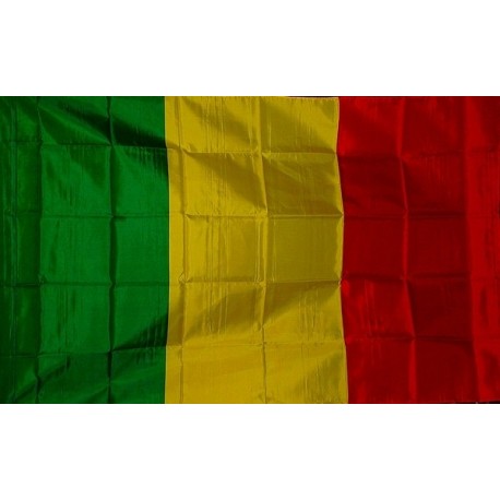 Drapeau du Mali, drapeau Rasta drapeau aux couleurs rasta