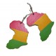 Boucles d’oreilles Rasta Afrique