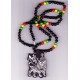 Grand collier Rasta Lion of Judah