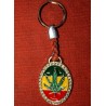 Porte-clés Rasta feuille