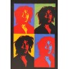 Tenture Bob Marley effet Warhol