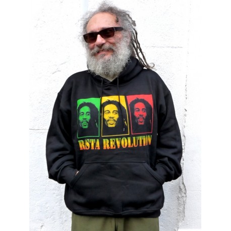 Sweat- shirt Rasta revolution