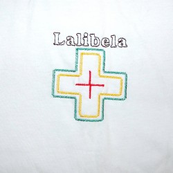 T-shirt blanc Ethiopie enfant