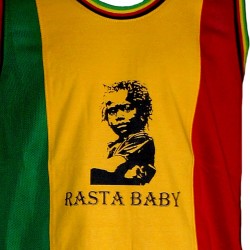 T-shirt filet baby Rasta