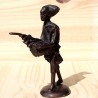 Musicien Dogon bronze ancien