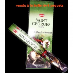 Boîte de 6 paquets encens St-Georges