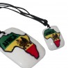 Pendentif Rasta Lion Africa