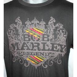 T-shirt Bob Marley Couronne Lion