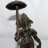Ganesh bronze ancien 17 cm