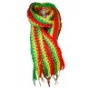 Echarpe couleurs rasta