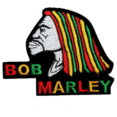 Patch symbolisant Bob Marley