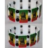 Bracelet Rasta Lion de Judah