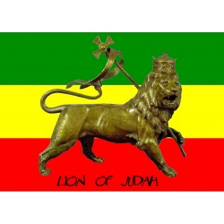 Autocollant Rasta Lion of Judah