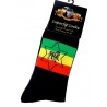 Chaussette Rasta Africa et Lion