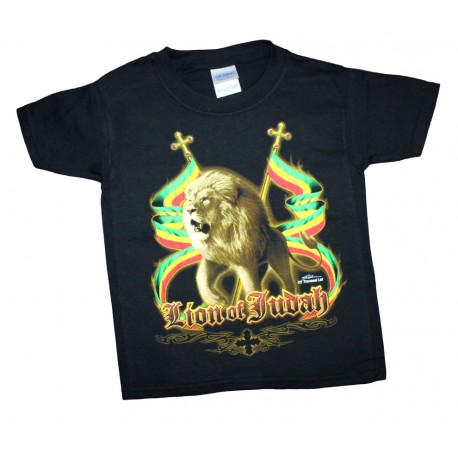 T-shirt rasta kid Lion