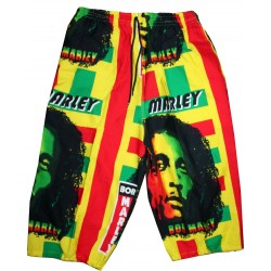 Bermuda pantacourt léger Bob Marley