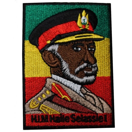 Patch Rastafari Haile Selassie I