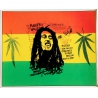 Autocollant Bob Marley drapeau Rasta