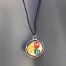Collier pendentif triskell