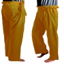 Pantalon style Thaï moutarde