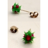 Mini boucles d oreille Rasta