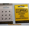 Lot de 9 pierres pour briquet marque Clipper