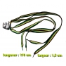 Lacets Jamaique larges 110 cm