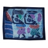 Petit batik africain bleu