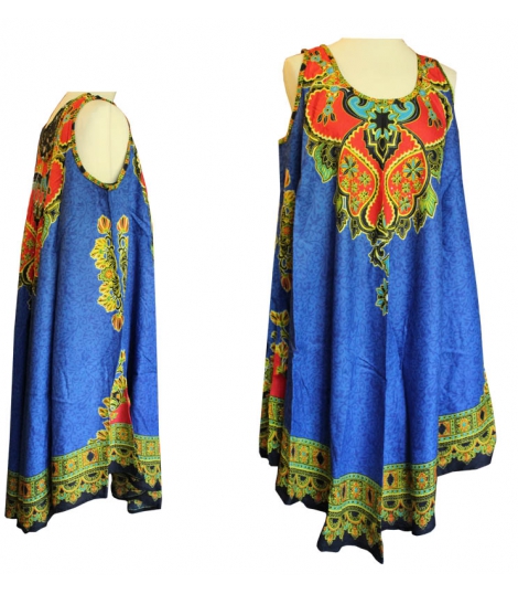 Robe bleue large