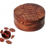Boite puzzle en bois poissons