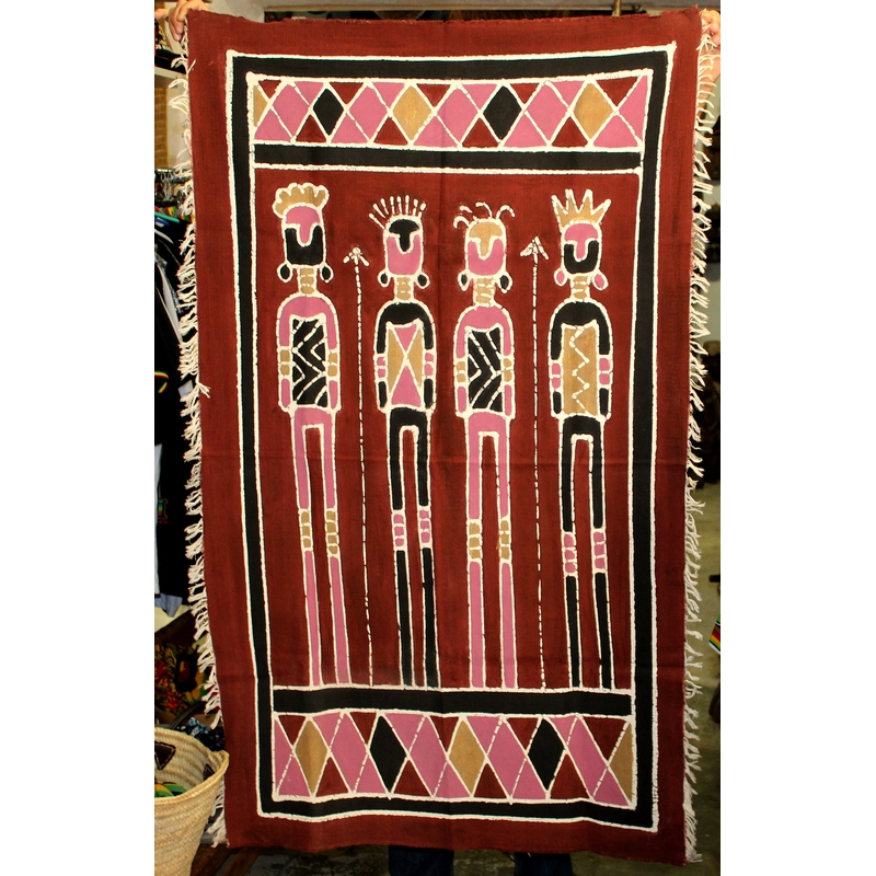 Grand batik  tissu  Africain  Zimbabwe Boutique Africaine  