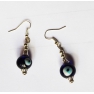 Petites Boucles d oreilles oeil bleu