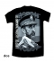 T-shirt coton Selassie Imperial Majesty dos noir et blanc
