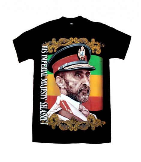 T-shirt coton Selassie Imperial Majesty