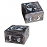 Boite en bois elephants