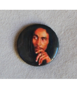 Badge Rasta Bob Marley