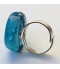 Bague verre facon Murano creation