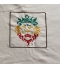 T-shirt Ethiopie coton beige Lion Rasta broderies artisanales