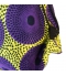 Sac a dos coton WAX africain detail