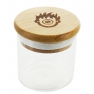 Bocal verre hermetique bouchon bois