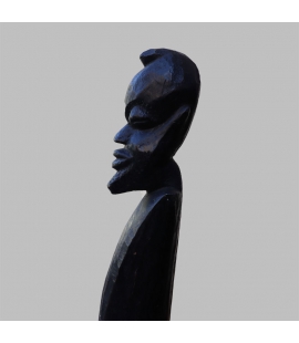 Statuette africaine homme en ebene