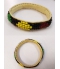 Petit bracelet cuir et perles Mali