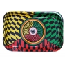 Plateau couleurs Rasta format moyen