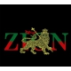 T-shirt Rasta homme Lion Zion coton