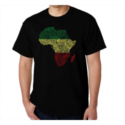 T-shirt Rasta Africa pays Afrique