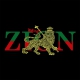 T-shirt Rasta femme Zion Lion or