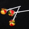 Sucette lollipops Couleurs Rasta
