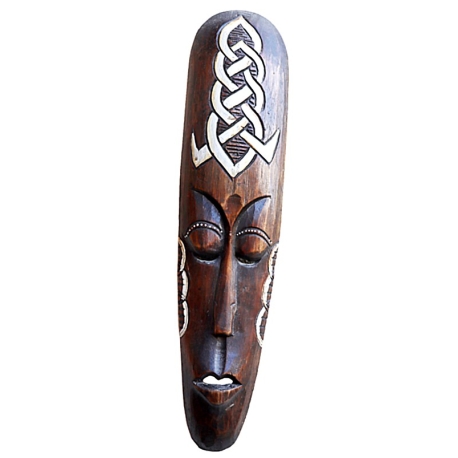 Masque africain type Fang usage decoratif