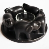 Porte bougie elephants
