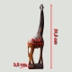 Girafe en bois du Kenya dimensions